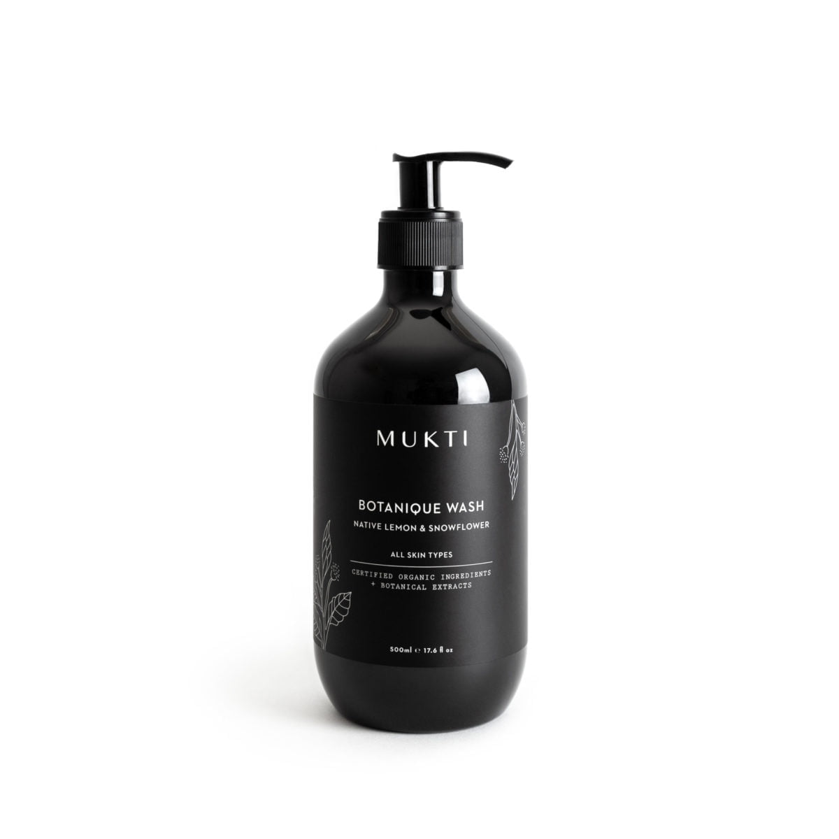 MUKTI-PR-BotaniqueWash500 Mukti Organics Botanique Wash