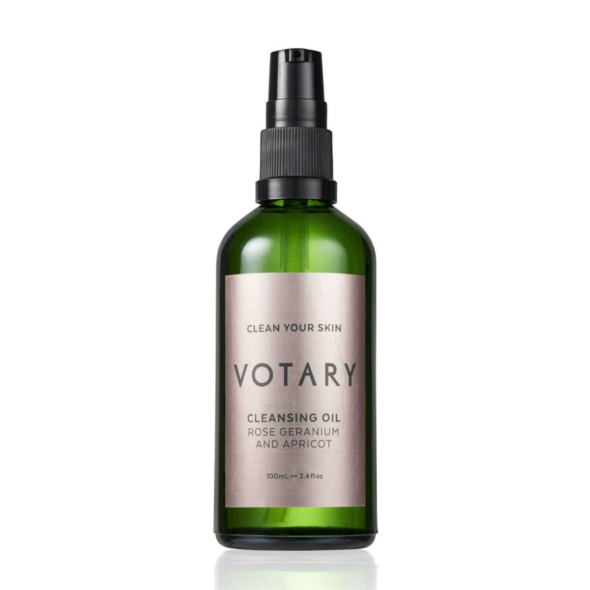 Rose Geranium and Apricot Cleansing Oil Votary Cleansing Oil - Rose Geranium and Apricot