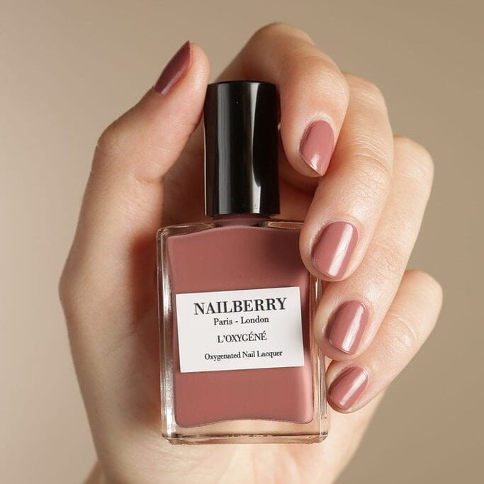 nailberry cashmere applied