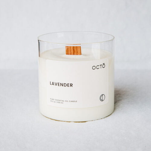 octo lavender wood wick