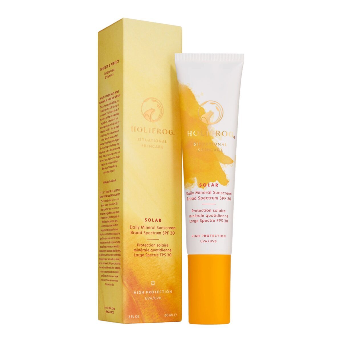 holifrog spf 30 sunscreen with box