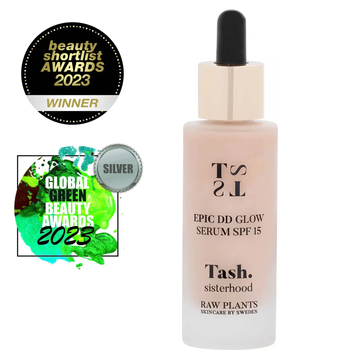 Tash epic dd glow serum spf15