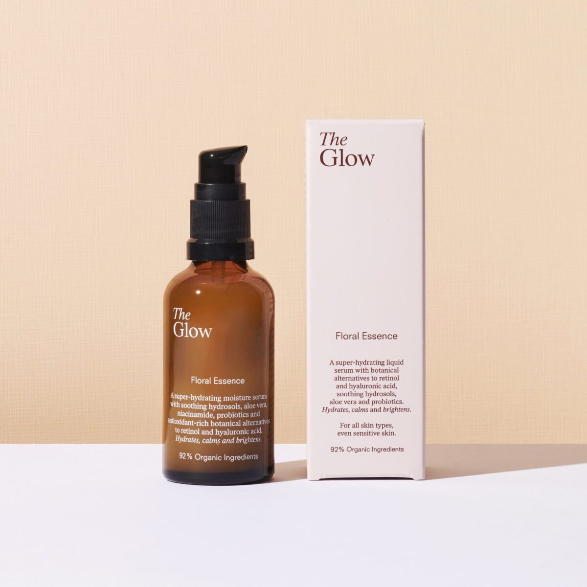 Floral Essence Mood the glow floral essence packaging