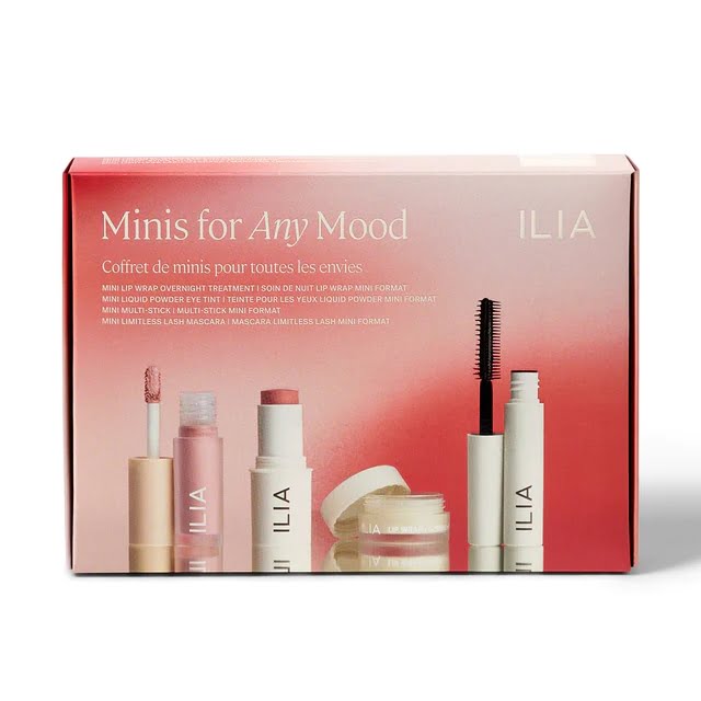 ilia beauty minis for any mood set