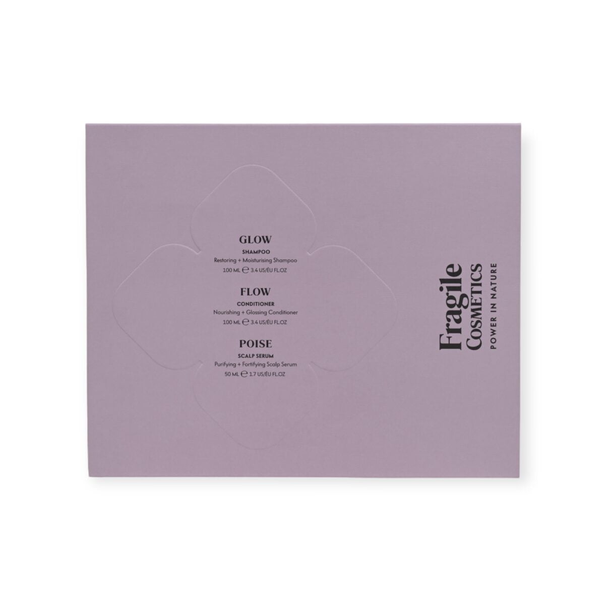 Fragile Cosmetics 3 Steps Hair Ritual Fragile Cosmetics 3 Steps Hair Ritual