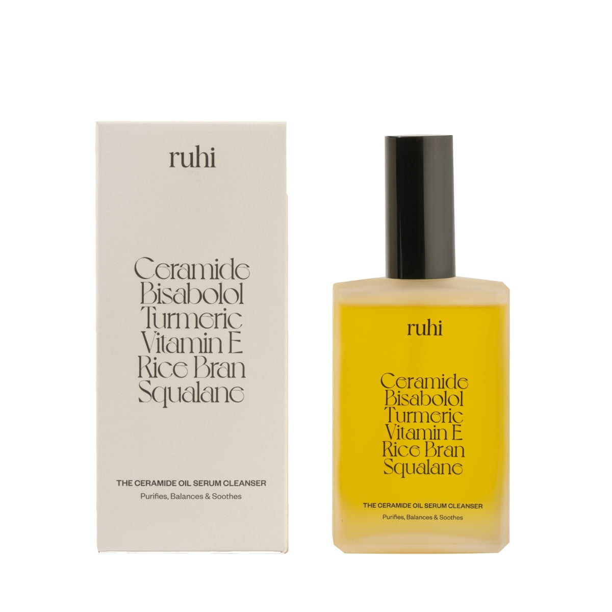 Ceramide_Oil_Cleanser_Serum_Freisteller_Bottle_and_Box_neu ruhi oil cleanser
