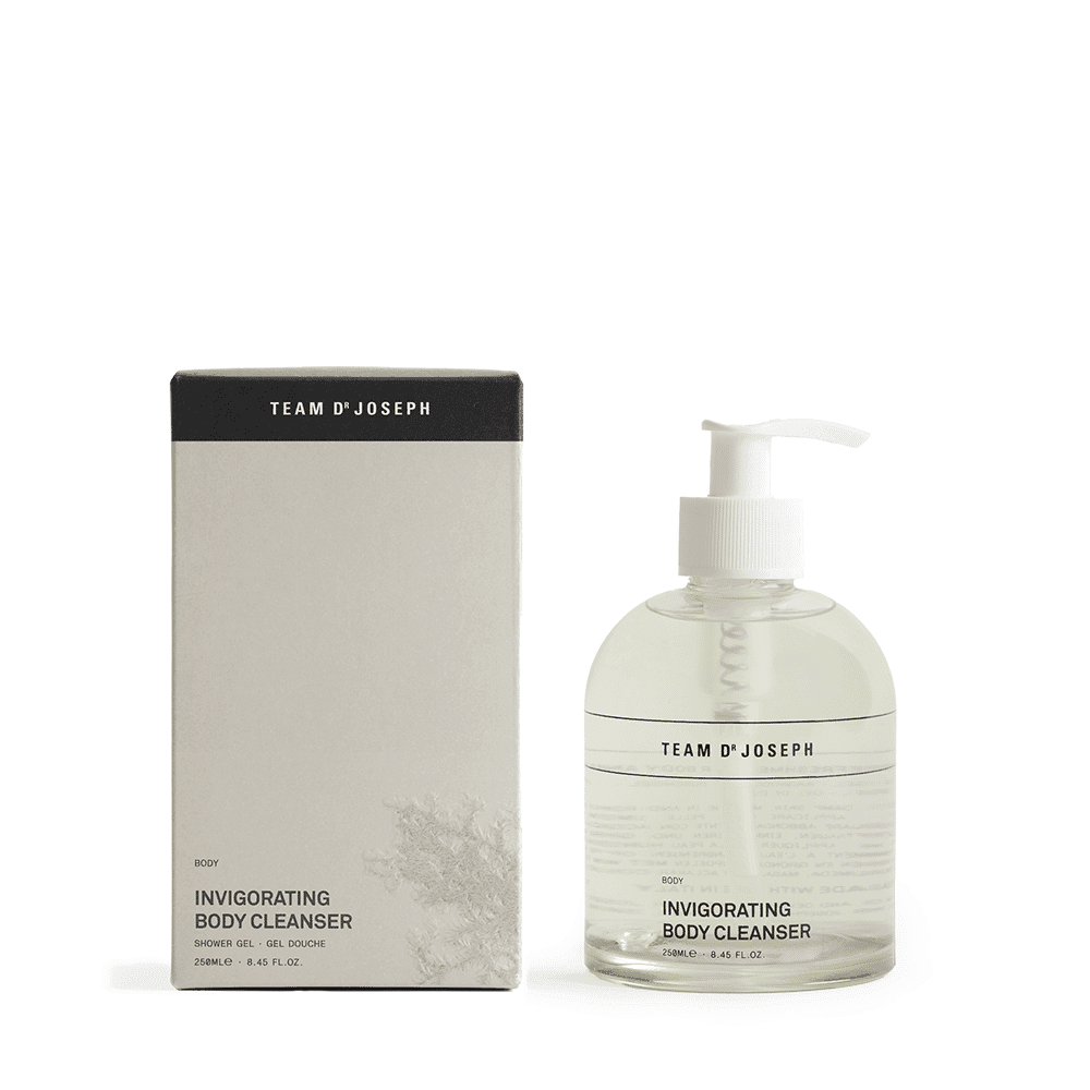 TDJ Invigorating Body Cleanser Packaging