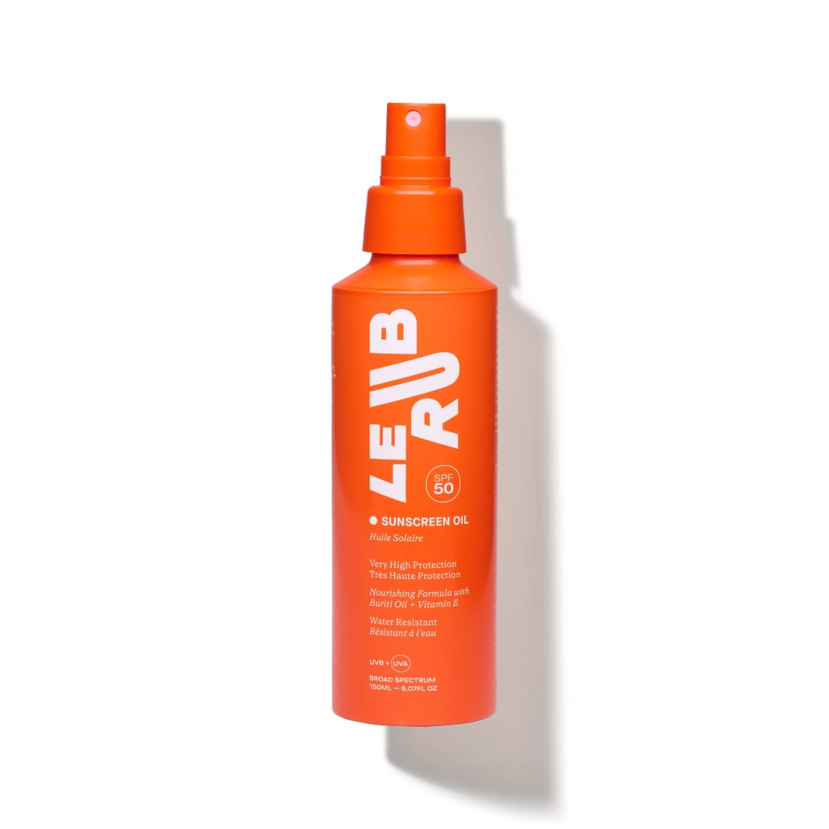 LE RUB_SUNSCREEN OIL SPF50_NO CAP_SQ LE RUB_SUNSCREEN OIL SPF50_NO CAP_SQ